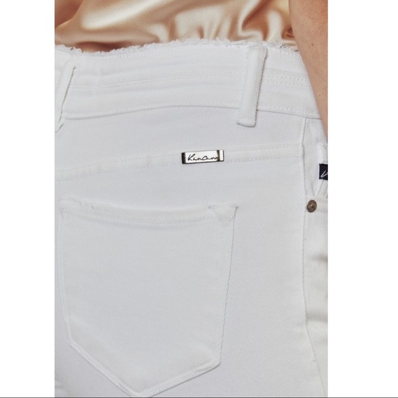 KanCan White High Rise Ankle Skinny Jeans - Picture 5 of 5